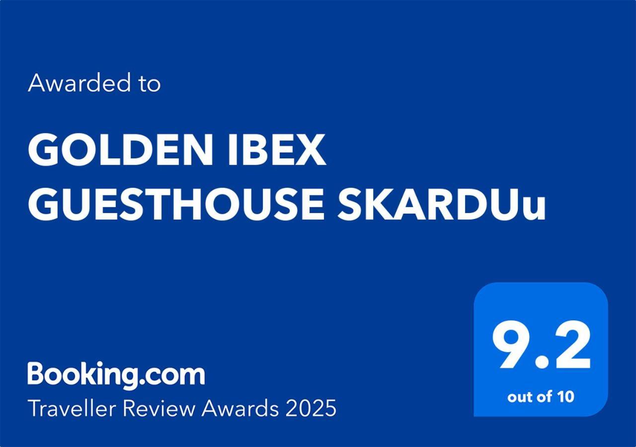 GOLDEN IBEX Guesthouse Skardu Extérieur photo